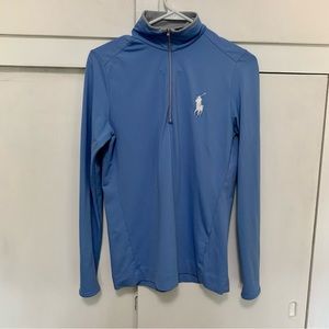 POLO RALPH LAUREN GOLF long sleeve quarter zip jersey top
